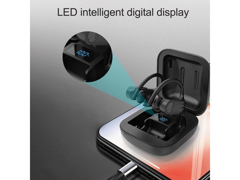 Wireless Earphone Headphones Earbuds Handsfree Headset LED Power Display Carousel 7