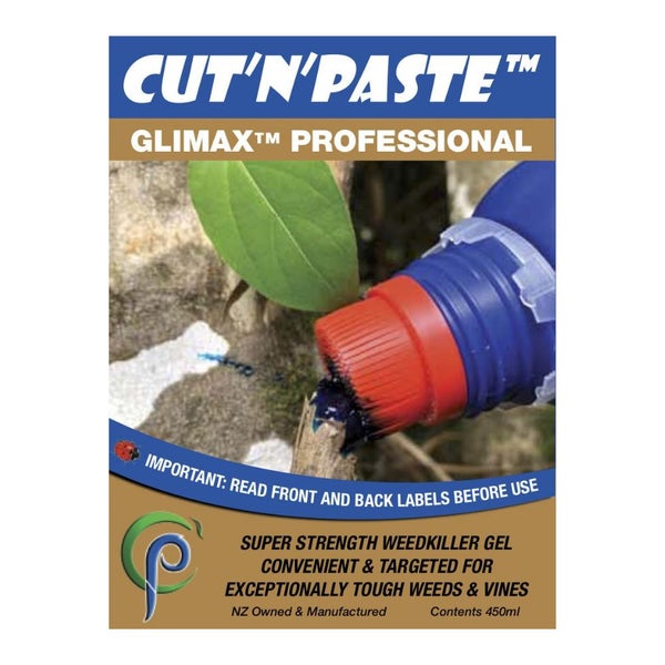 CUT'N'PASTE - GLIMAX PROFESSIONAL - Super strength glyphosate weedkiller gel Carousel 3