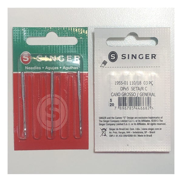 SINGER Industrial Sewing Machine Needles DPx5 135x5 1955-01 Carousel 2