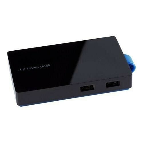 HP USB 3.0 Travel DOCK for Dual Screen HDMI VGA Interface Carousel 1