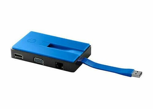 HP USB 3.0 Travel DOCK for Dual Screen HDMI VGA Interface Carousel 2