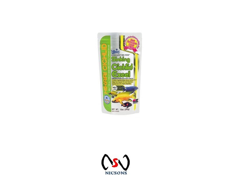 Hikari Sinking Cichlid Excel Fish Food 342g Carousel 1