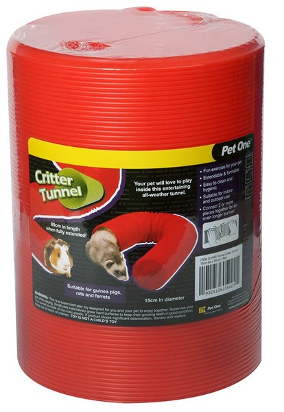 Tunnel Critter Tunnel Rat Guinea Pigs Toy 15X80cm Carousel 1