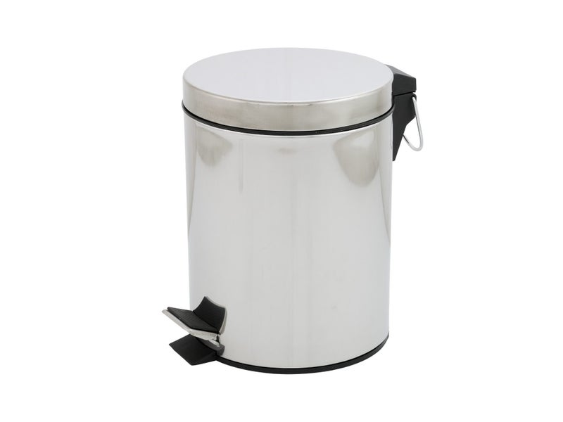 5L Stainless Steel Pedal Bin - Mirror Finish - SUNNEX Carousel 1