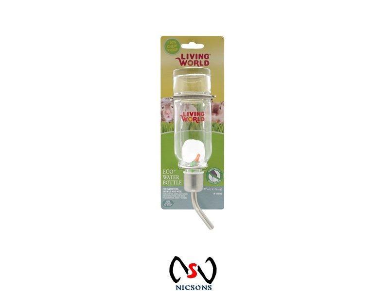 Living World Eco+ Water Bottle For Mice Hamster 177 ml (6 fl oz) Carousel 1