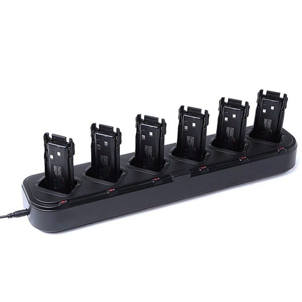 12x Baofeng UV-81C 5 WATT PRS Walkie Talkies - 80 Channels & 2x 6-way Chargers63003558382209114