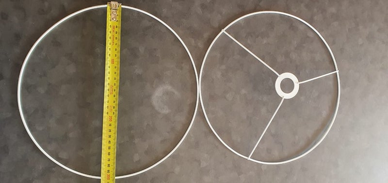 Lampshade ring 30 cm diameter Carousel 1