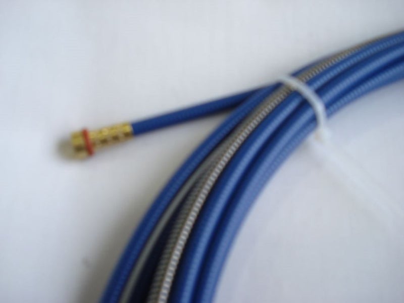 Mig steel insulated liner wire size 0.6 - 0.9mm, 6m : WeldingStuff Carousel 3
