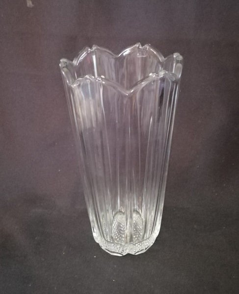 ART DECO LOOK GLASS VASE Carousel 1