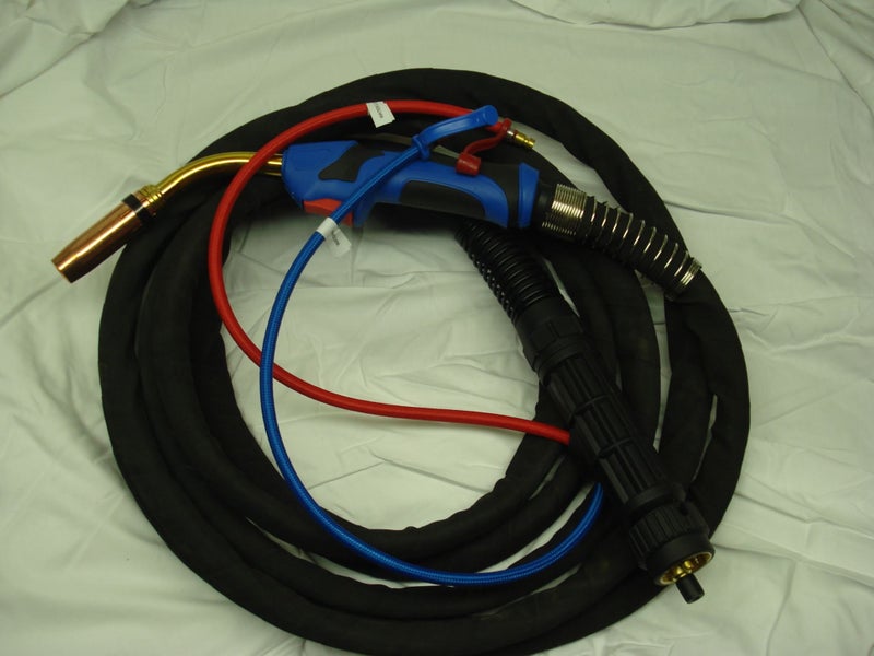 Mig gun torch water cooled MB501, 500 Amps, 4m : WeldingStuff Carousel 1