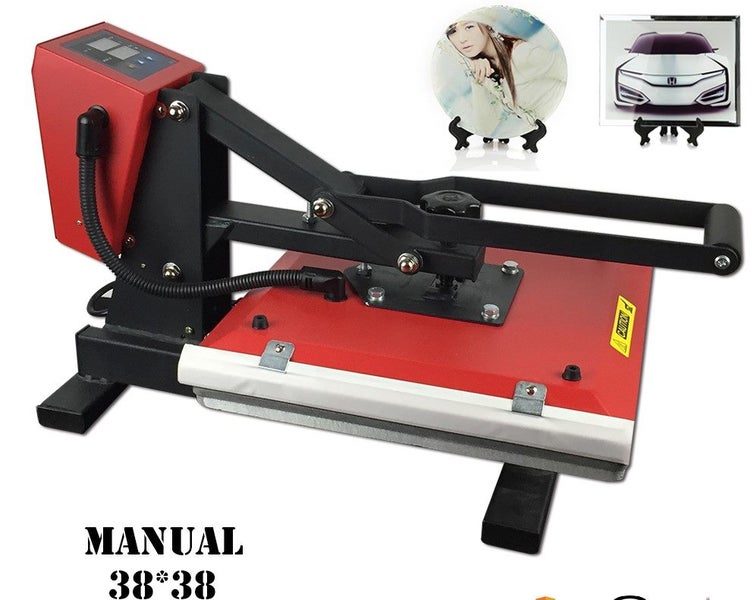 Heat Press Machine -Transfer & Sublimation Printing 38*38 CM - NEW Carousel 1
