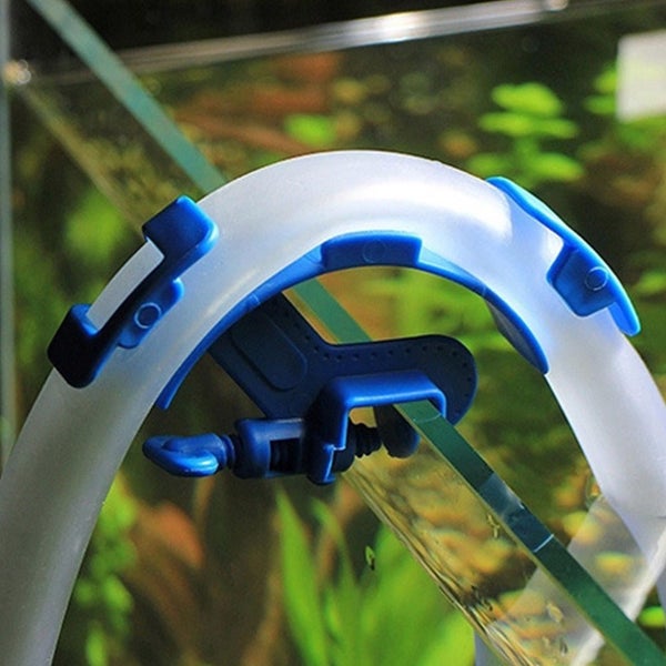 Adjustable Fish tank hose holder, Adjustable Aquarium Water Pipe Holder Carousel 1