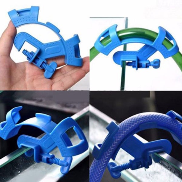 Adjustable Fish tank hose holder, Adjustable Aquarium Water Pipe Holder Carousel 2