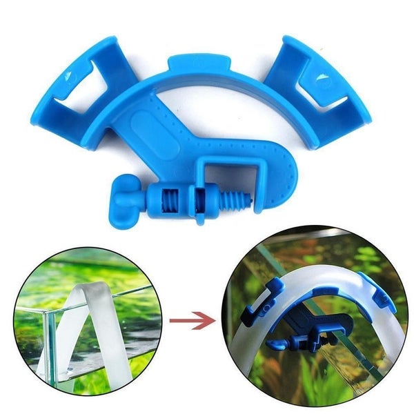 Adjustable Fish tank hose holder, Adjustable Aquarium Water Pipe Holder Carousel 5