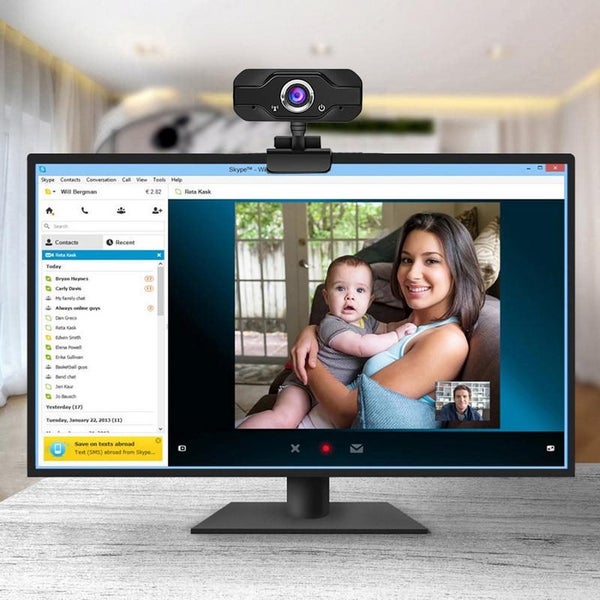 1080p Video Conference Laptop Computer Full HD CMOS Sensor USB2.0 Webcam Carousel 10