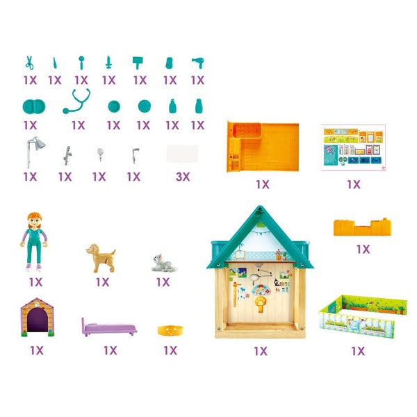 (CLEARANCE) Furry Friend Vet Set Carousel 2