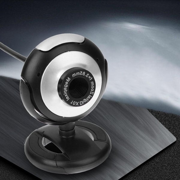 USB Webcam Camera with Mic Night Vision Web Cam For PC Laptop Class 360 Degree Carousel 2