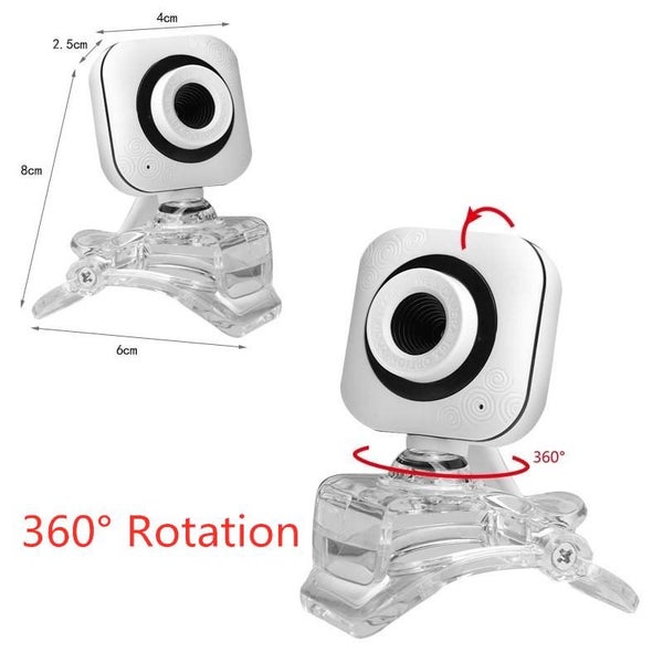 USB 2.0 12MP HD Webcam Camera Web Cam With Mic For Computer PC Laptop Desktop Carousel 2