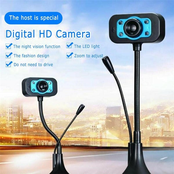 Computer Hd Webcam Video Webcam Usb Camera Built-in Microphone Video Carousel 1