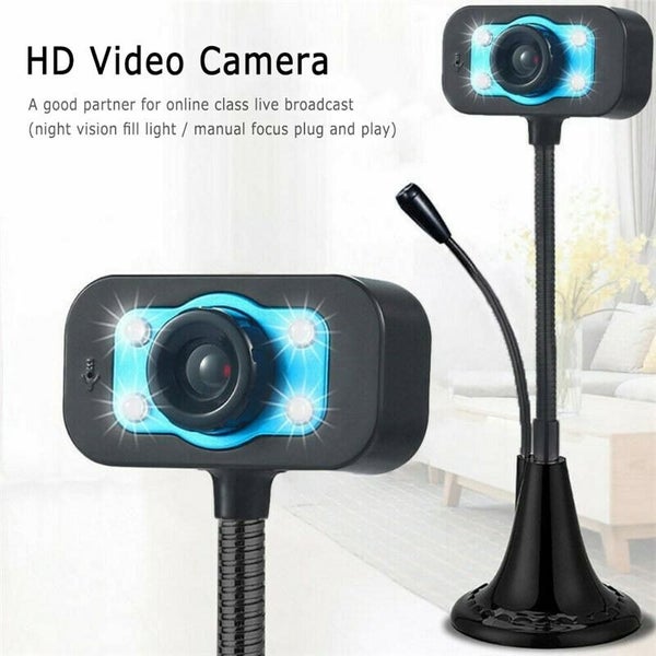 Computer Hd Webcam Video Webcam Usb Camera Built-in Microphone Video Carousel 3