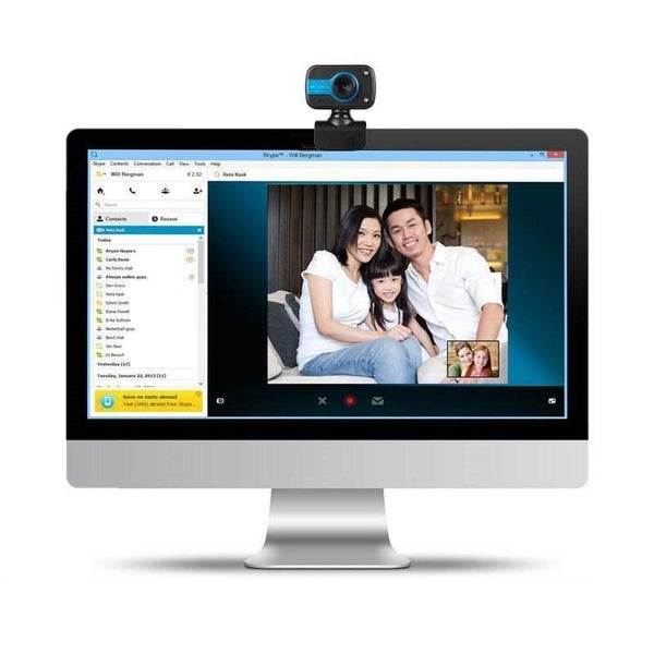 USB 2.0 HD Webcam Camera Auto Focus With Microphone For Computer PC Laptop Meet Carousel 2