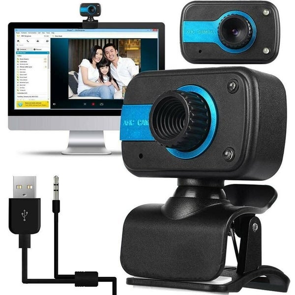 USB 2.0 HD Webcam Camera Auto Focus With Microphone For Computer PC Laptop Meet Carousel 1