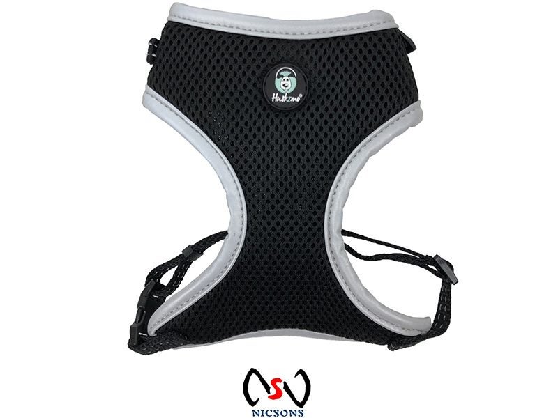 Dog Harness Huskimo EasyFit Dark Sky (Black) Medium Carousel 1