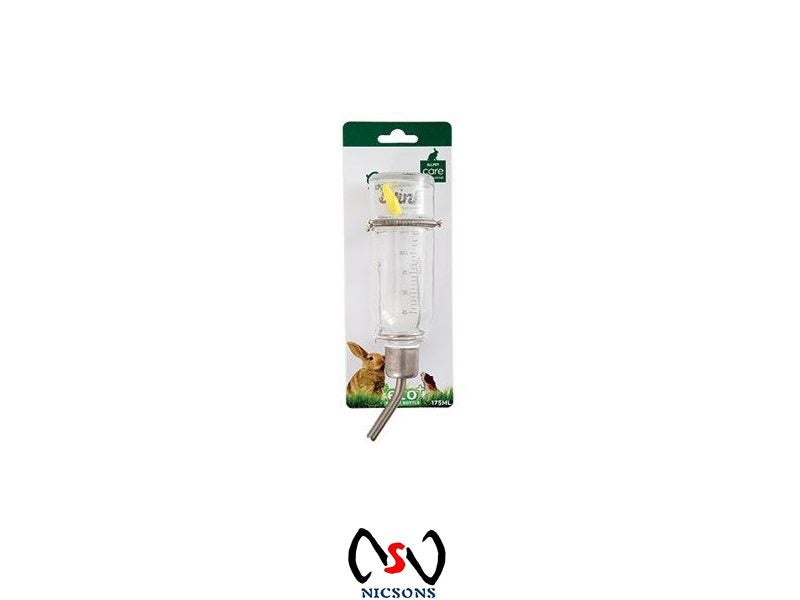 ALLPET Glass Drinking Bottle For Mouse Or Rat 6oz 175ml Carousel 1