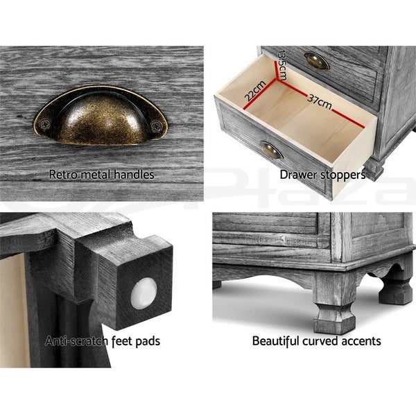 Bedside Tables Night Stand Drawers Carousel 4