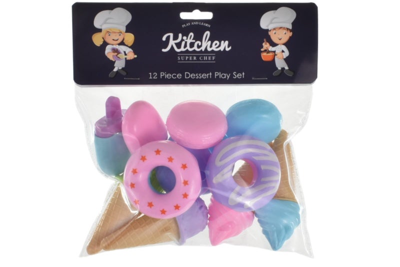 Ice Cream Doughnuts & Macaroons 12pc Carousel 1