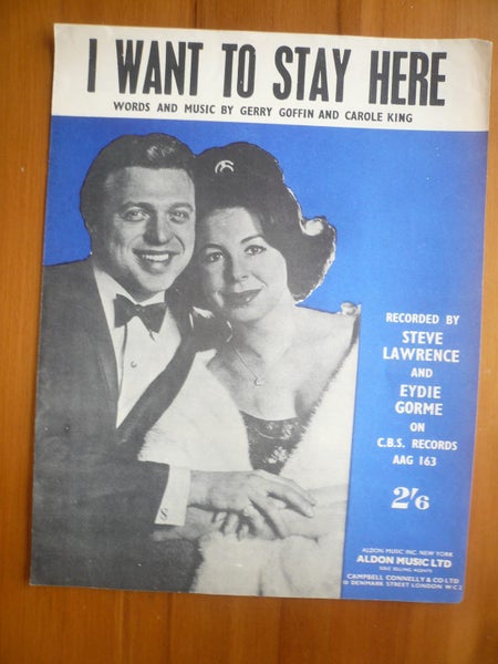 Sheet music: Bonnie Blue Gal; Ivory Tower; I Want to Stay Here; Earthbound Carousel 2