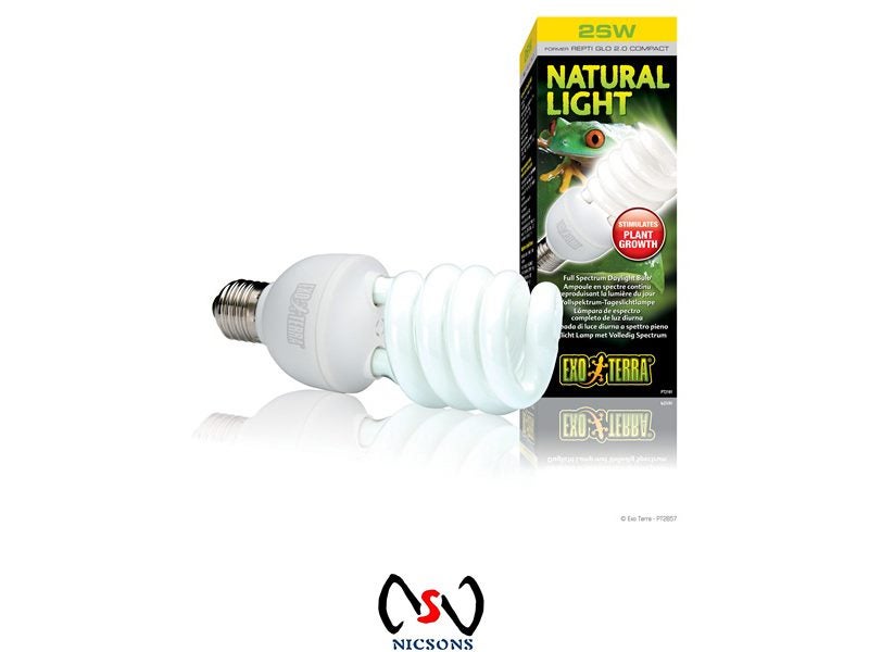 Exo Terra Repti Glo 2.00 Natural Light 25W Carousel 1