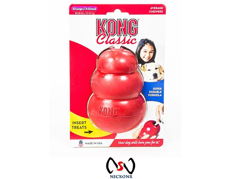 KONG DOG TOY CLASSIC FOR AVERAGE CHEWERS - XLARGE Carousel 1