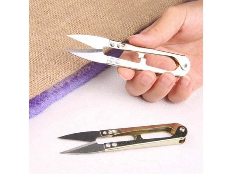 1pcs High Quality Multicolor Stainless Steel Scissors For Sewing Embroidery Carousel 1