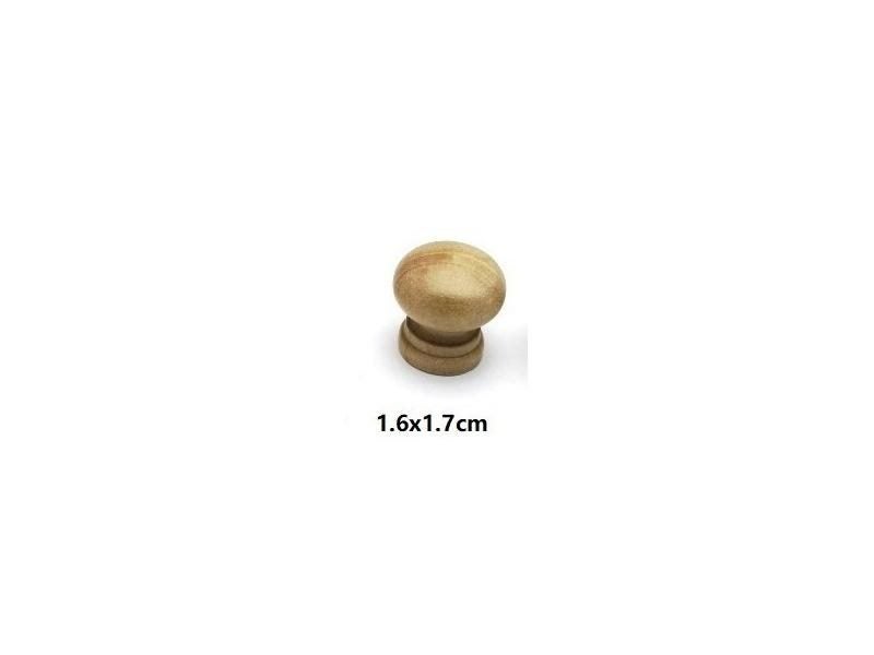 100pcs Wooden Handle Small Drawer Jewellery Box Door Cabinet Leg Knobs Wood Carousel 1