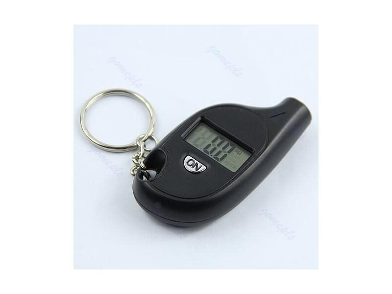 Mini LCD Display Digital Tire Pressure Gauge For Car Motorcycle Carousel 1