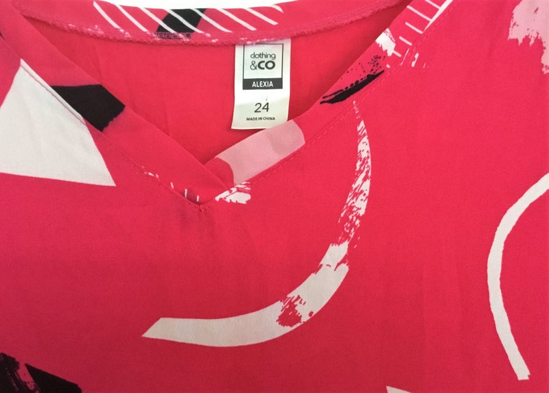 Size 24 - ALEXIA Cute & Stylish Ladies Top63615732430467112