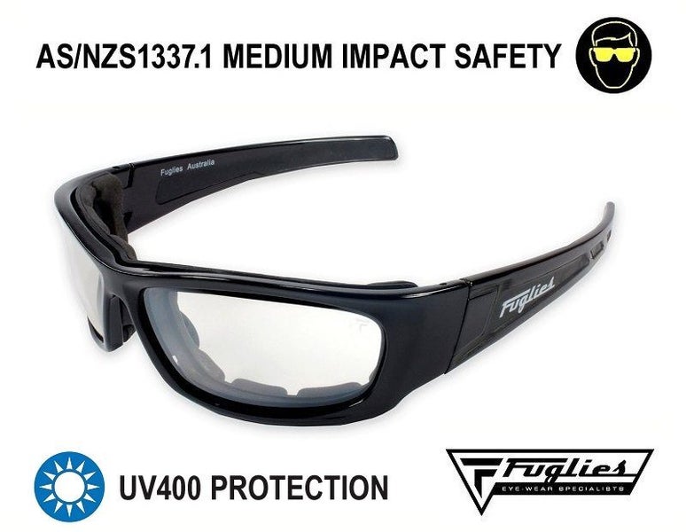 Fuglies PC19 Clear Safety Glasses Carousel 1