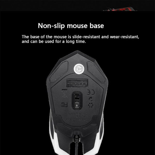 Wired Gaming Keyboard, mouse, mouse-pad & headset Combo Carousel 10