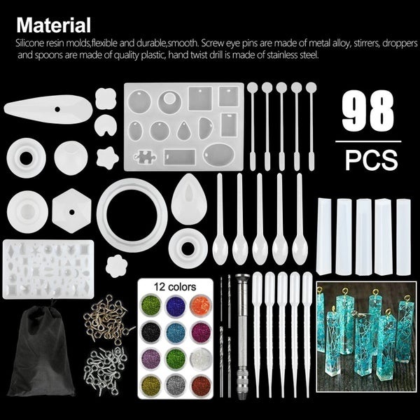 Silicone Mold Resin Mould DIY Craft Carousel 2