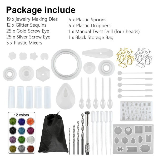 Silicone Mold Resin Mould DIY Craft Carousel 8