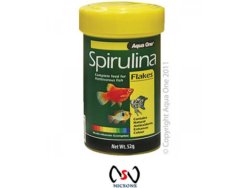 Aqua One Spirulina Flake 52g Carousel 1
