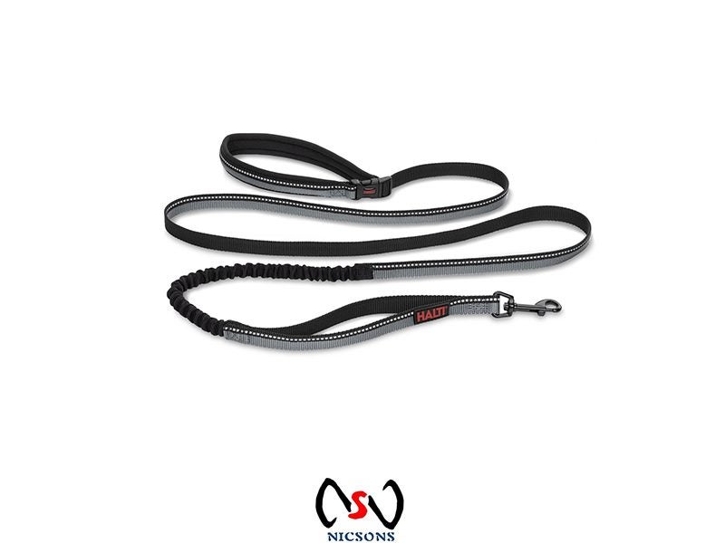 Dog Lead HALTI All-In-One Black - Large Carousel 1
