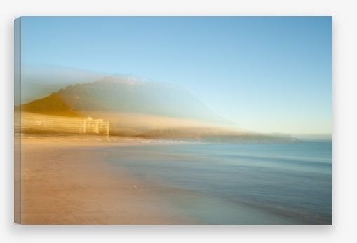 *SALE* Canvas Print: Abstract Mount Maunganui (A3)63615600653315113
