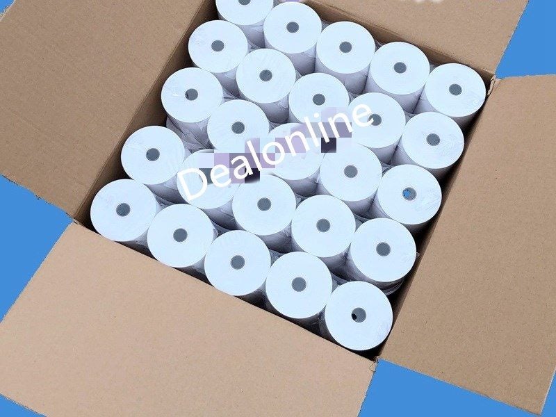 (25 Rolls) 80X80MM Thermal Paper Receipt Rollss Carousel 1