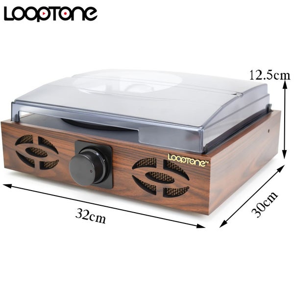 Retro Record Player 33/45/78RPM Gramophone Turntable Disc Household Gramophones Carousel 2