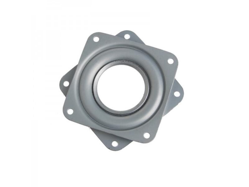 Square Bearing Plate Turntable 3"/4"/6" Rack Desk Tool Carousel 1