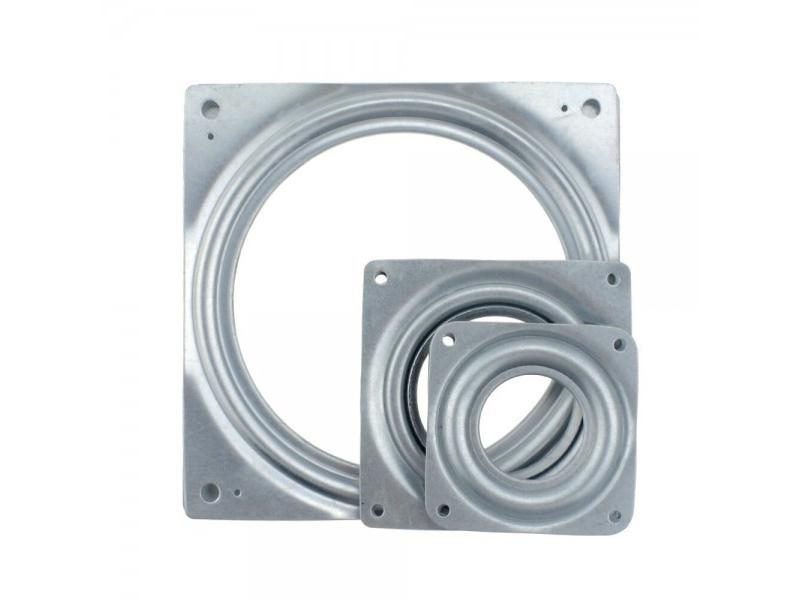 New 6Inch Lazy Ball Bearing Metal Swivel Plate Rotation 360 Degrees Hollow Free Carousel 2