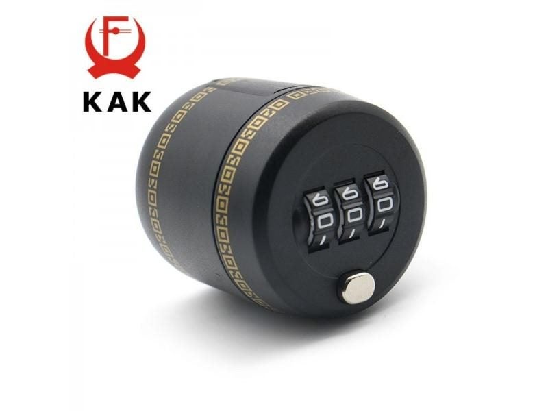 KAK Plastic Bottle Password Lock Combination Lock Wine Stopper Vacuum Plug Carousel 1