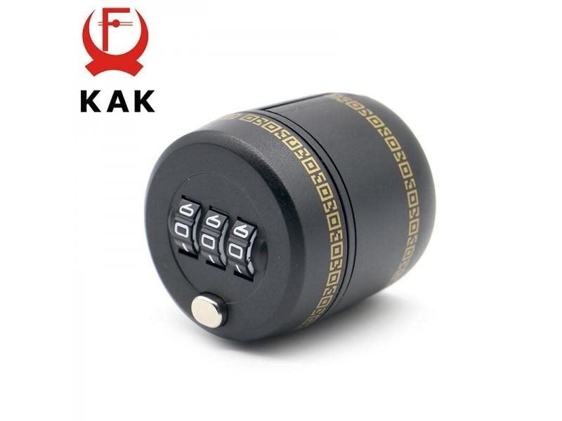 KAK Plastic Bottle Password Lock Combination Lock Wine Stopper Vacuum Plug Carousel 1